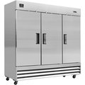 Nexel 3 Door Commercial Reach-In Refrigerator, 72 Cu. Ft., 80-7/8W x 32-1/4D x 82-1/2H CFD-3RR-HC